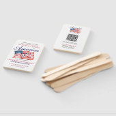 America 250 Patriotic Semiquincentennial Keepsake ハンドファン (組立なし)