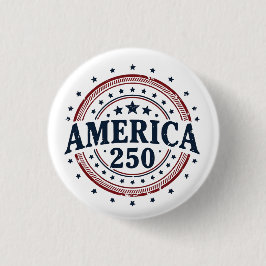 America 250 Patriotic Vintage Badge 缶バッジ
