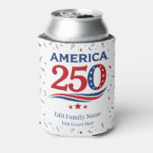 America 250: Personalized Family Reunion Party  缶クーラー (缶裏面)