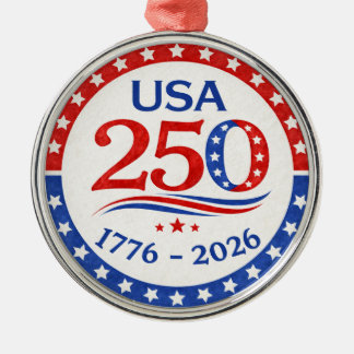 America 250 Semiquincentennial  Keepsake メタルオーナメント