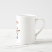 America 250 Silly Geese Funny Patriotic Coffee Mug ボーンチャイナマグカップ (右)