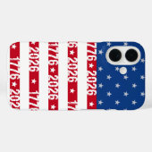 America 250 Stars & Stripes 1776 2026 Numbers Case-Mate iPhoneケース (裏面 (横))