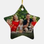 America 250 United States Patriotic Keepsake Gift セラミックオーナメント (裏面)