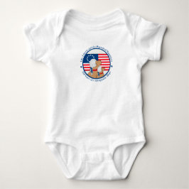 America 250 Year Founding Fathers Baby ベビーボディスーツ