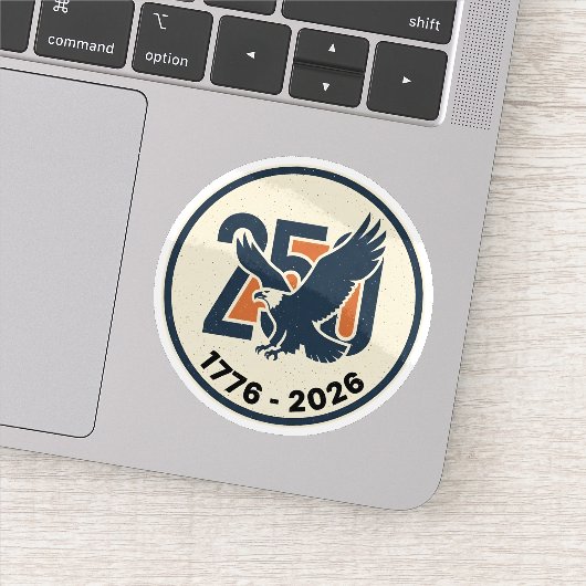 America 250 Years 1776 2026 Eagle シール (詳細)