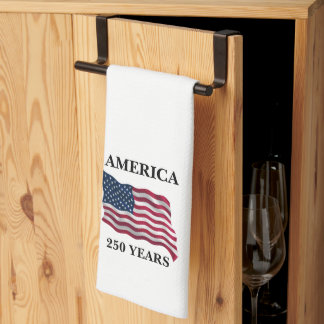 America 250 Years Flag キッチンタオル