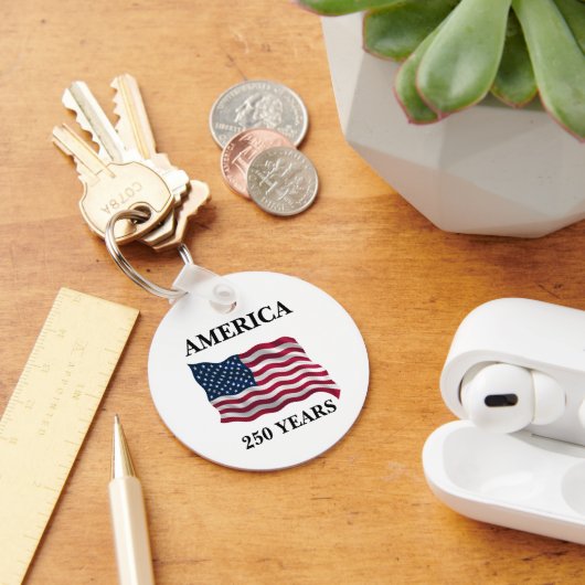 America 250 Years Flag キーホルダー (デスク)