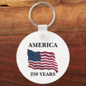 America 250 Years Flag キーホルダー (正面)