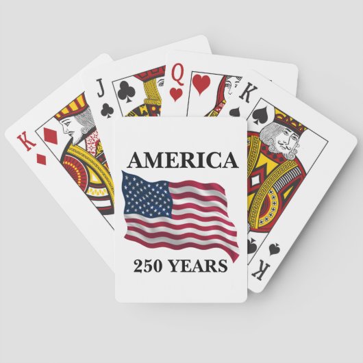America 250 Years Flag トランプ (裏面)