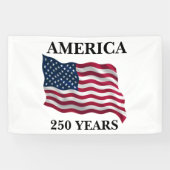 America 250 Years Flag 横断幕 (横)