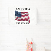 America 250 Years Flag 横断幕 (インサイチュ)