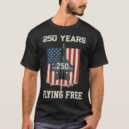 America 250 Years Flying Free T-Shirt - 1776-2026  Tシャツ