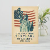 America 250 Years Liberty Patriotic Celebration 招待状 (スタンド正面)