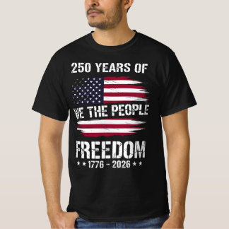 America 250 Years We The People | 1776-2026  Tシャツ