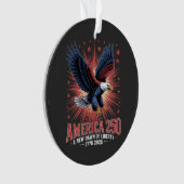 America 250th Anniversary オーナメント (正面)