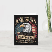 America 250th Anniversary 250 Years America カード (正面)