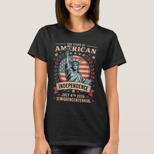 America 250th Anniversary 250 Years America  Tシャツ (正面)