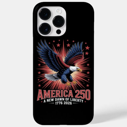 America 250th Anniversary Case-Mate iPhoneケース (裏面)