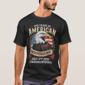 America 250th Anniversary Celebration 250 Years Am Tシャツ (正面)