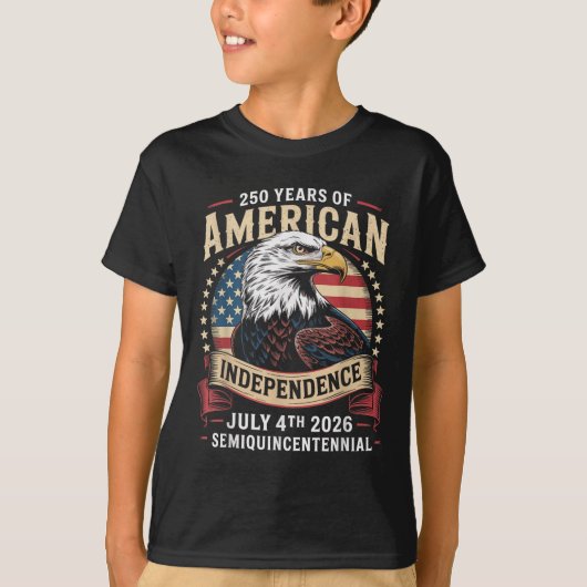 America 250th Anniversary Celebration 250 Years Am Tシャツ (正面)