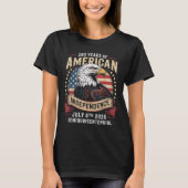 America 250th Anniversary Celebration 250 Years Am Tシャツ (正面)