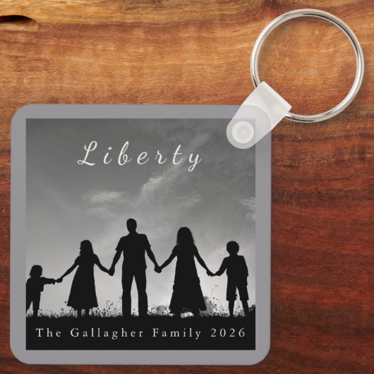 America 250th Anniversary Eagle Custom Keychain キーホルダー (裏面)