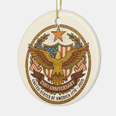 America 250th Anniversary USA 250th Ornament セラミックオーナメント (左)