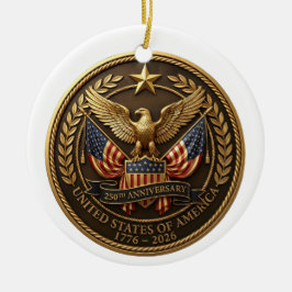 America 250th Anniversary USA 250th Ornament  セラミックオーナメント