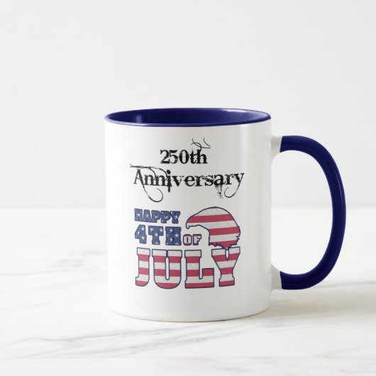  America 250th Birthday Anniversary マグカップ (右)