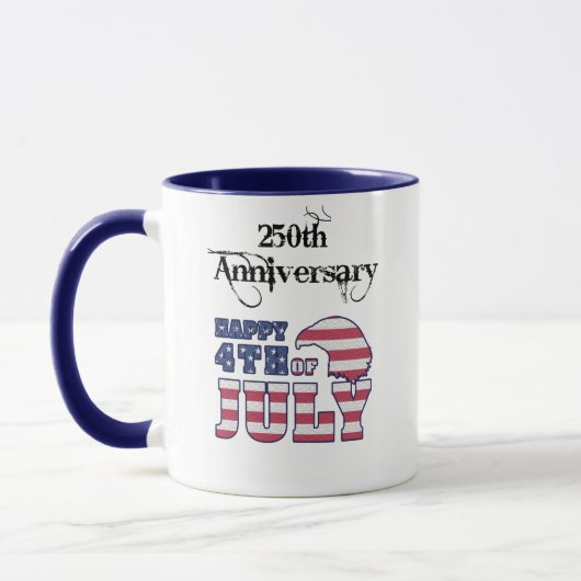 America 250th Birthday Anniversary マグカップ (左)