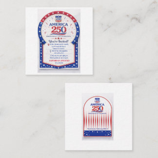 America 250th Independence Day Celebration エンクロージャーカード