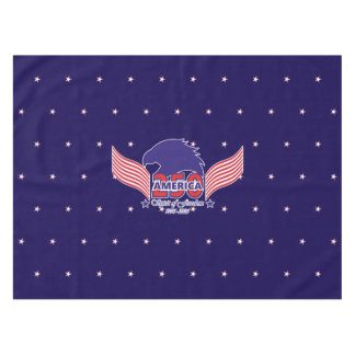 America 250th-Spirit of Freedom-On Blue テーブルクロス