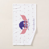 America 250th-Spirit of Freedom-  On White バスタオルセット (ハンドタオル)