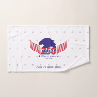 America 250th-Spirit of Freedom-  On White バスタオルセット
