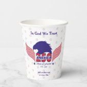 America 250th-Spirit of Freedom-White-Edit Text 紙コップ (裏面)