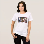  America 4th of July トライブレンドＴシャツ (正面全面)