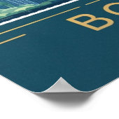 America Boston City Skyline, Boston Ma Us Skyline ポスター (角)