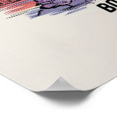 America Boston City Skyline, Boston Ma Us Skyline ポスター (角)