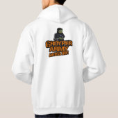 america first パーカ (裏面)