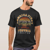America First Austria Forester Austria Forester re Tシャツ (正面)