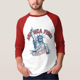 AMERICA FIRST - Est. 1776 Tシャツ