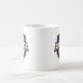 America First - Mug コーヒーマグカップ (中央)