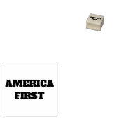 AMERICA FIRST STAMP ラバースタンプ (押印)