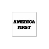 AMERICA FIRST STAMP ラバースタンプ (インプリント)