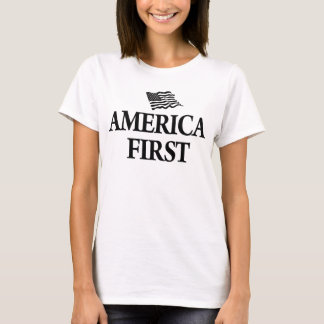 america first  tシャツ