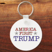 America First Trump キーホルダー (正面)