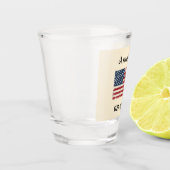 America Flag 1776 to 2026 USA 250th Anniversary  ショットグラス (左)