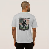 AMERICA GET OUT & VOTE  Tシャツ (裏面フル)