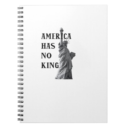 America Has No King Classic ノートブック (正面)