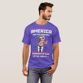 America Has The Greatest Commander In Chef (2) Tシャツ (正面フル)